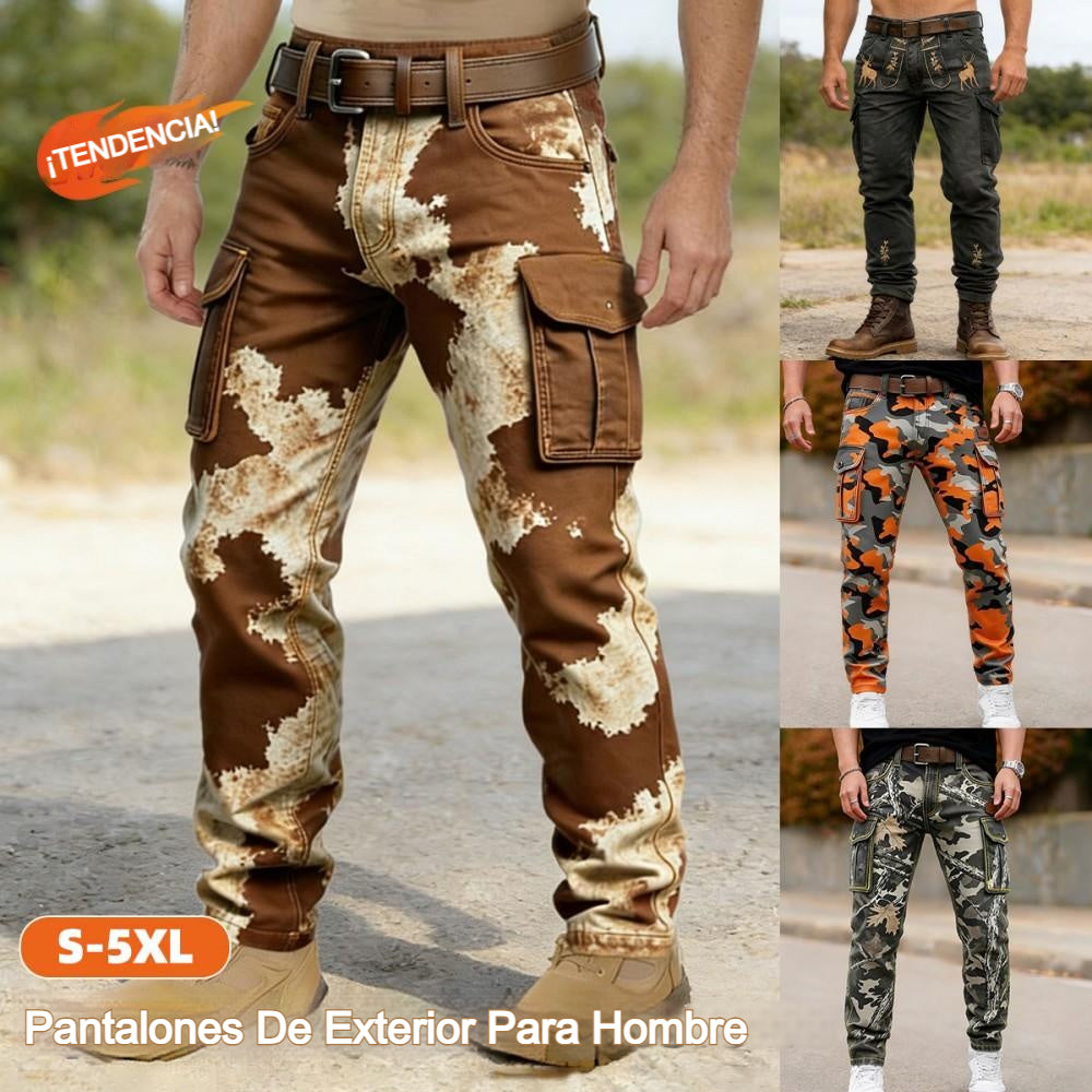 Pantalones Tácticos Militares para Hombre: Cortavientos y Térmicos