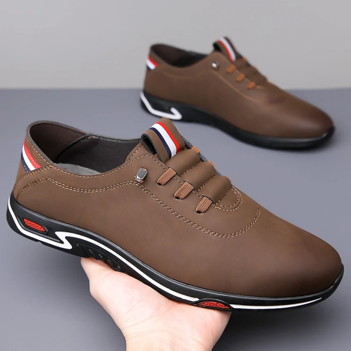 🔥 Reducere Specială 40%! 🔥 【39-44】Pantofi Casual din Piele Naturală pentru Bărbați – Stil Modern și Confort 2025!