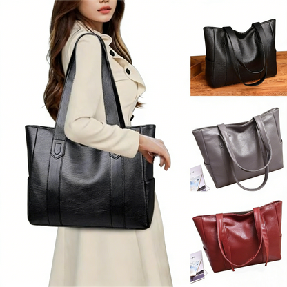 Nuevo bolso de hombro de piel suave para mujer