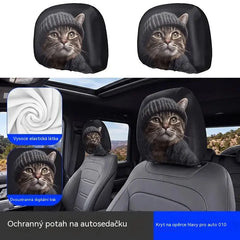 4 bucăți/124 lei – Husă pentru scaun auto cu o expresie amuzantă