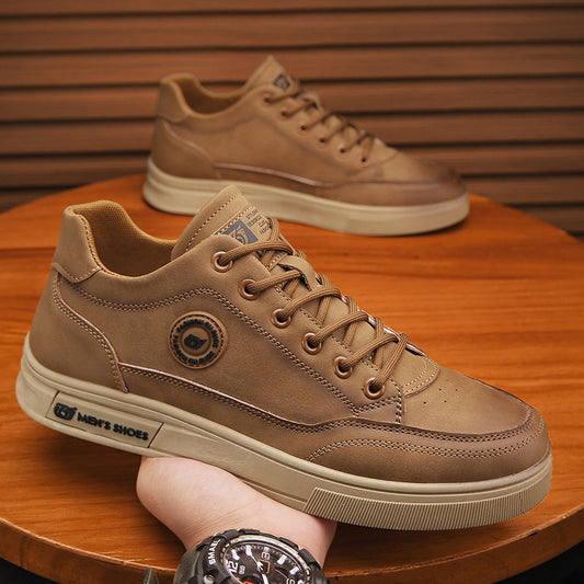 【39-44】 2025 Zapatos casuales de cuero de alta calidad para hombres Suela suave de cuero suave antideslizante-3880017