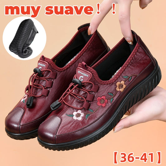 ⏳【45%OFF】⭐️【36-40】🔥Zapatos casuales de mujer, modernos y cómodos, de suela blanda, antideslizantes e impermeables.