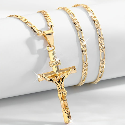 Collar con cruz de Jesús