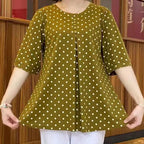 ✨💞[L-5XL] 2026 Camasa noua cu imprimeu cu buline de toamna