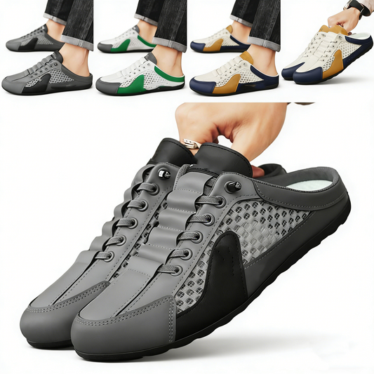 Nuevas zapatillas deportivas y chanclas de hombre para uso diario