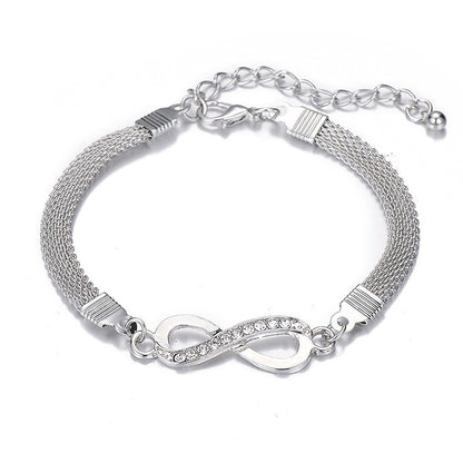 【Compra 1 y recibe 1 gratis】Pulsera de la suerte para mujer, fabricada en plata 925