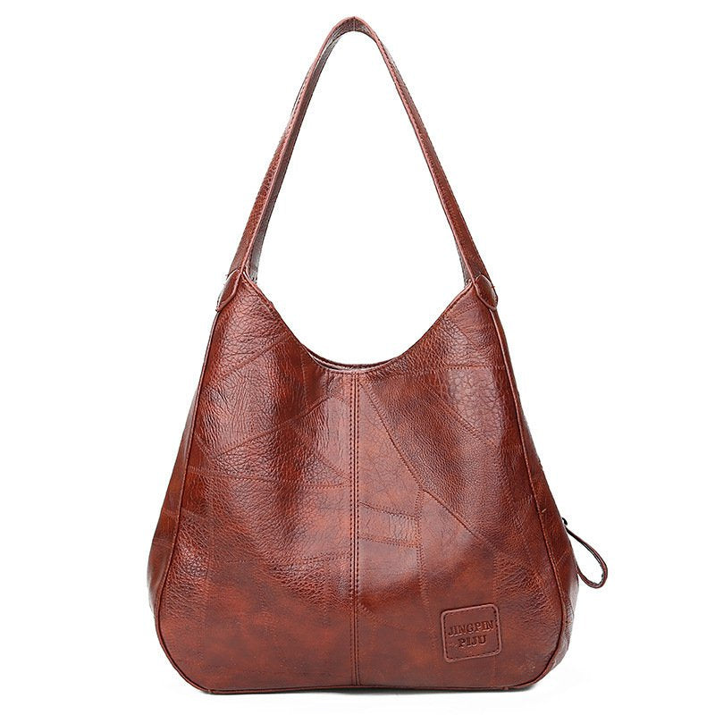 Nuevo bolso de hombro de gran capacidad de piel suave - versátil bolso de moda para mujer