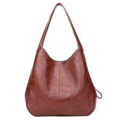 Nuevo bolso de hombro de gran capacidad de piel suave - versátil bolso de moda para mujer