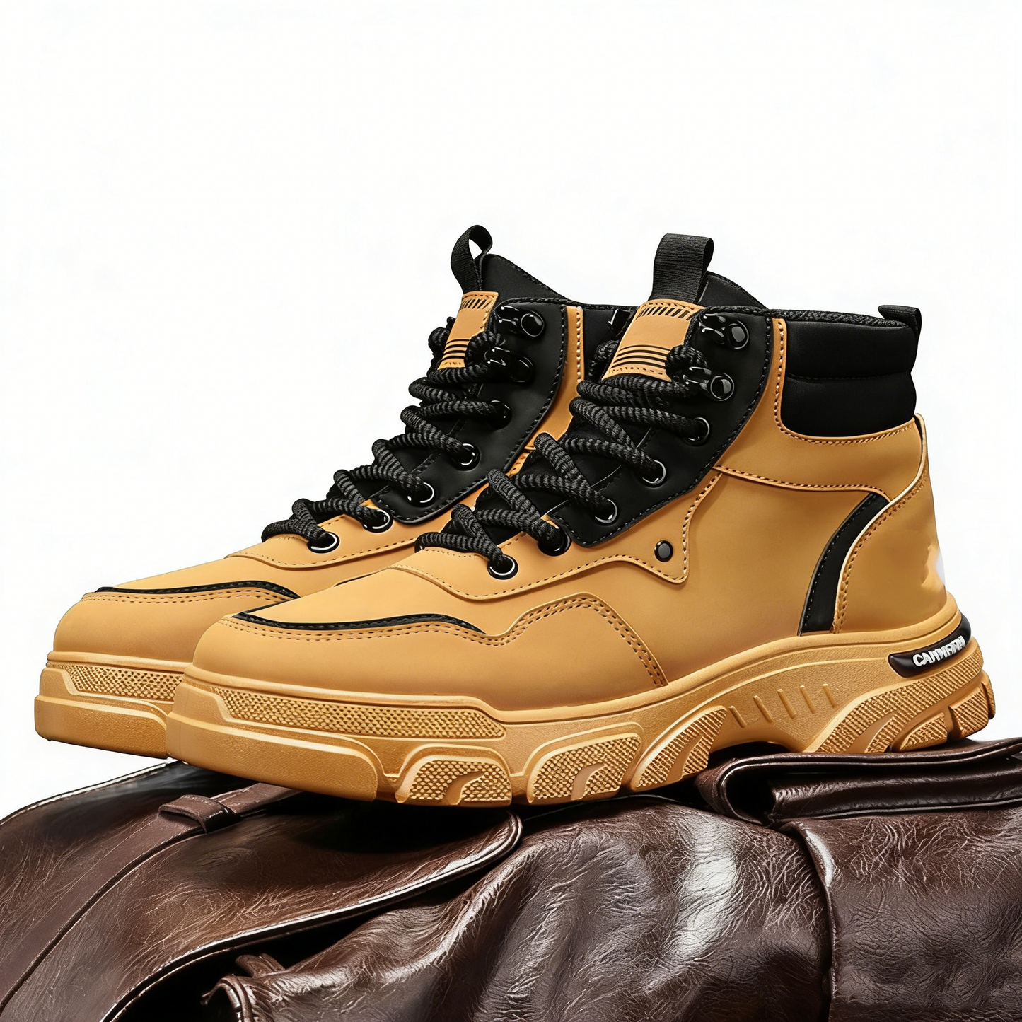 【39-44】Botas multifuncionales antideslizantes con suela gruesa para hombre