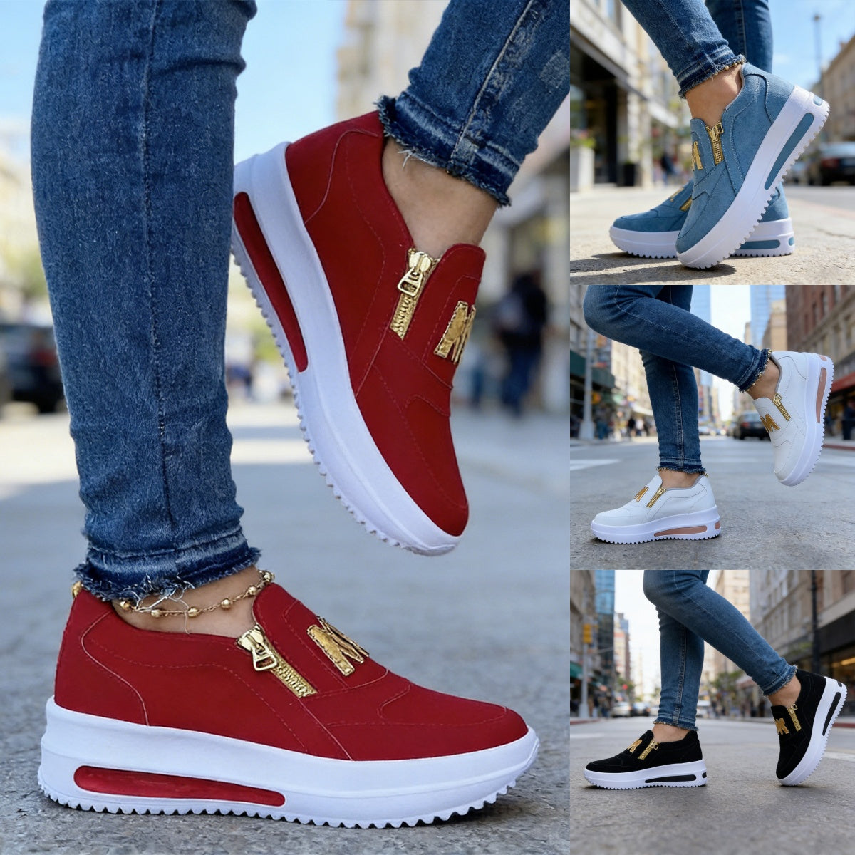 【35-43】Zapatos de mujer cómodos y a la moda –  Entrega rápida + Garantía de calidad