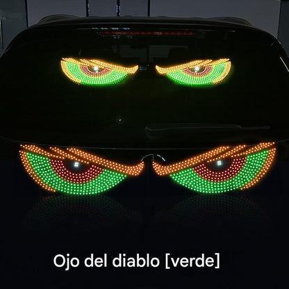 【1 par】  Pantalla LED para coche suave, fina y flexible, ajustable para uso doméstico