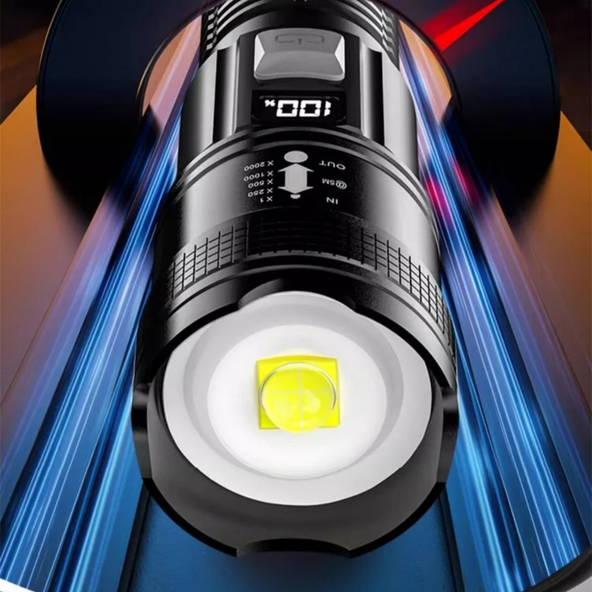 Novi vanjski patrolni reflektor, snažna svjetiljka s dugim pucanjem