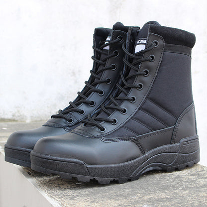 【Tallas 38-45】Botas tácticas de alta calidad para hombres y mujeres: impermeables, cálidas y duraderas