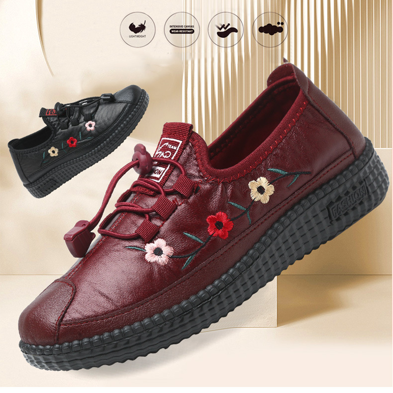 ⏳【45%OFF】⭐️【36-40】🔥Zapatos casuales de mujer, modernos y cómodos, de suela blanda, antideslizantes e impermeables.