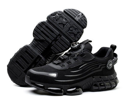 Botas de trabajo Knauf, aptas para uso diario, resistentes a impactos y pinchazos, con puntera de acero, calzado de seguridad cómodo y antideslizante._3859613