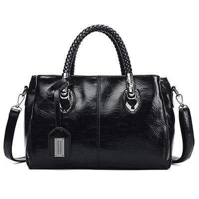 ¡OFERTA! 🛍️ Bolso Boston vintage de piel auténtica para mujer – suave, elegante y versátil 👜 ¡Llévatelo HOY con 40% DTO + ENVÍO GRATIS 🚚!
