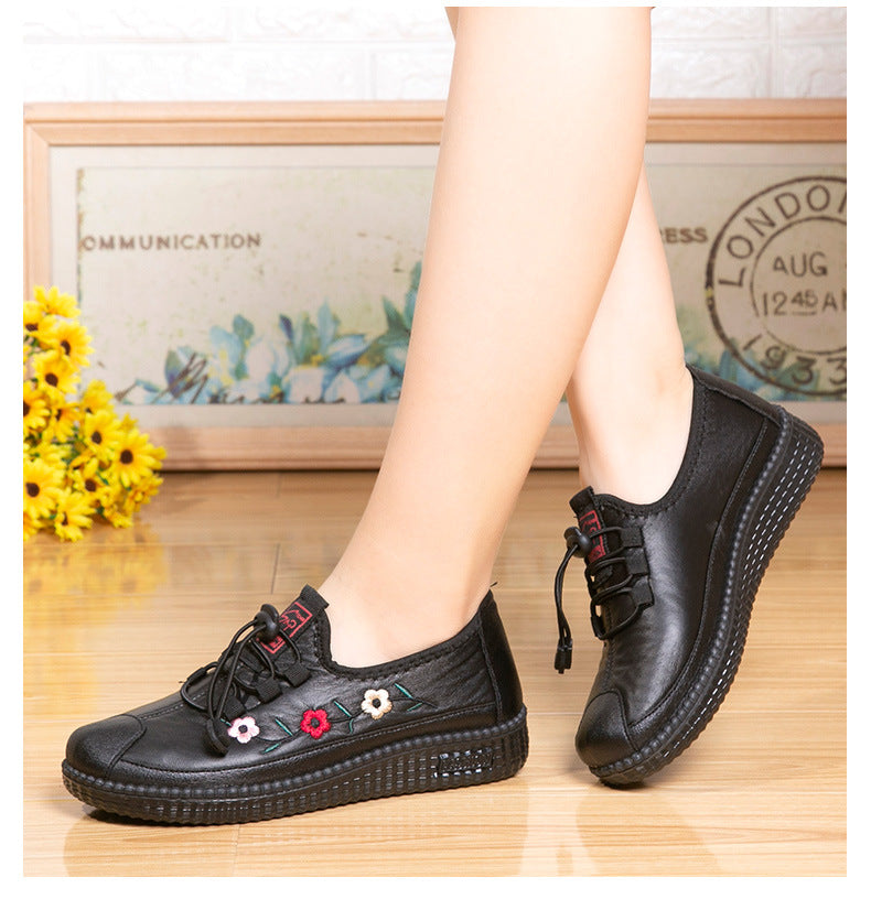 ⏳【45%OFF】⭐️【36-40】🔥Zapatos casuales de mujer, modernos y cómodos, de suela blanda, antideslizantes e impermeables.