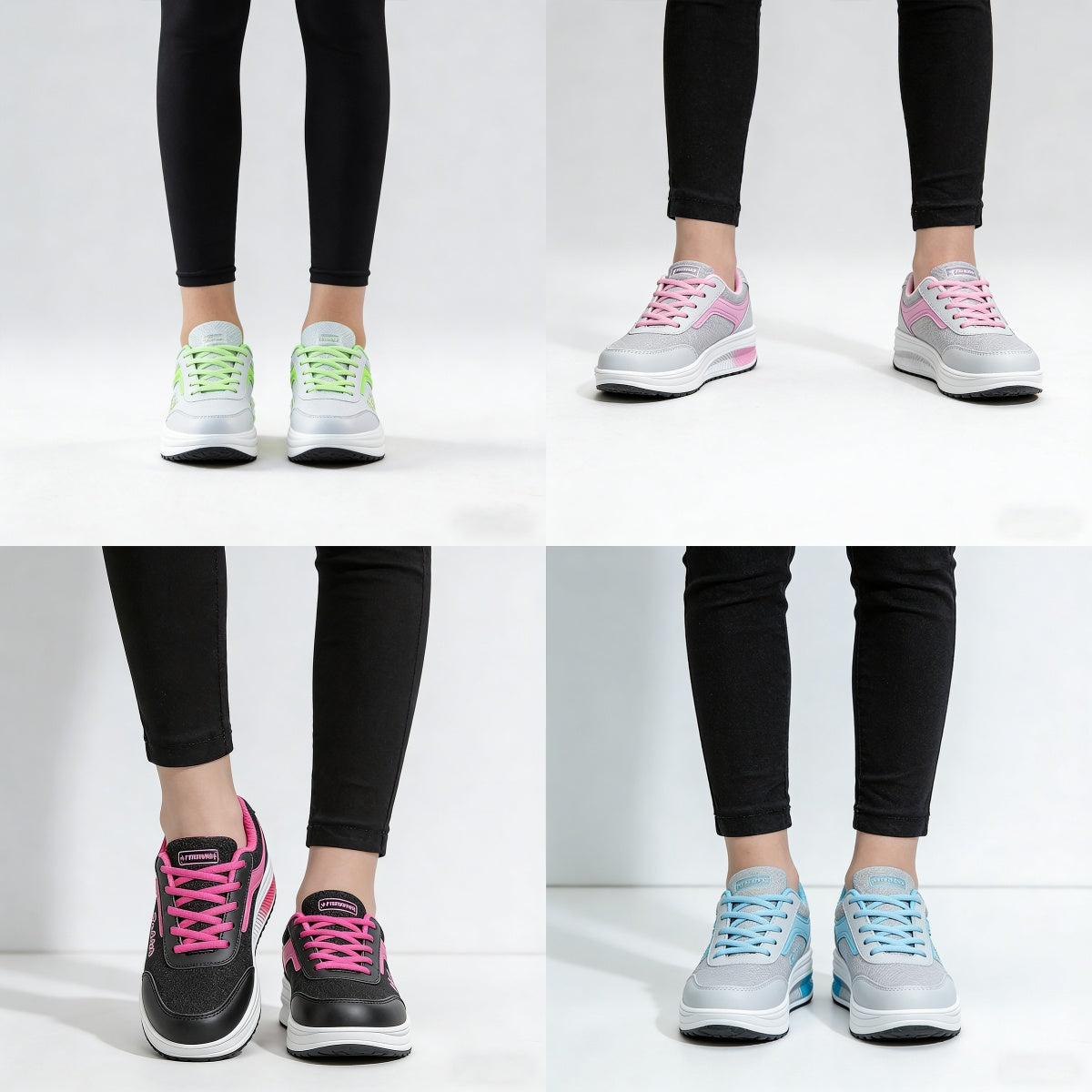 apatillas deportivas casuales de mujer, modernas y transpirables
