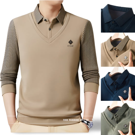 🔥 Top térmico todo en uno de dos piezas de cachemir premium para hombre  (M-4XL)_3836644
