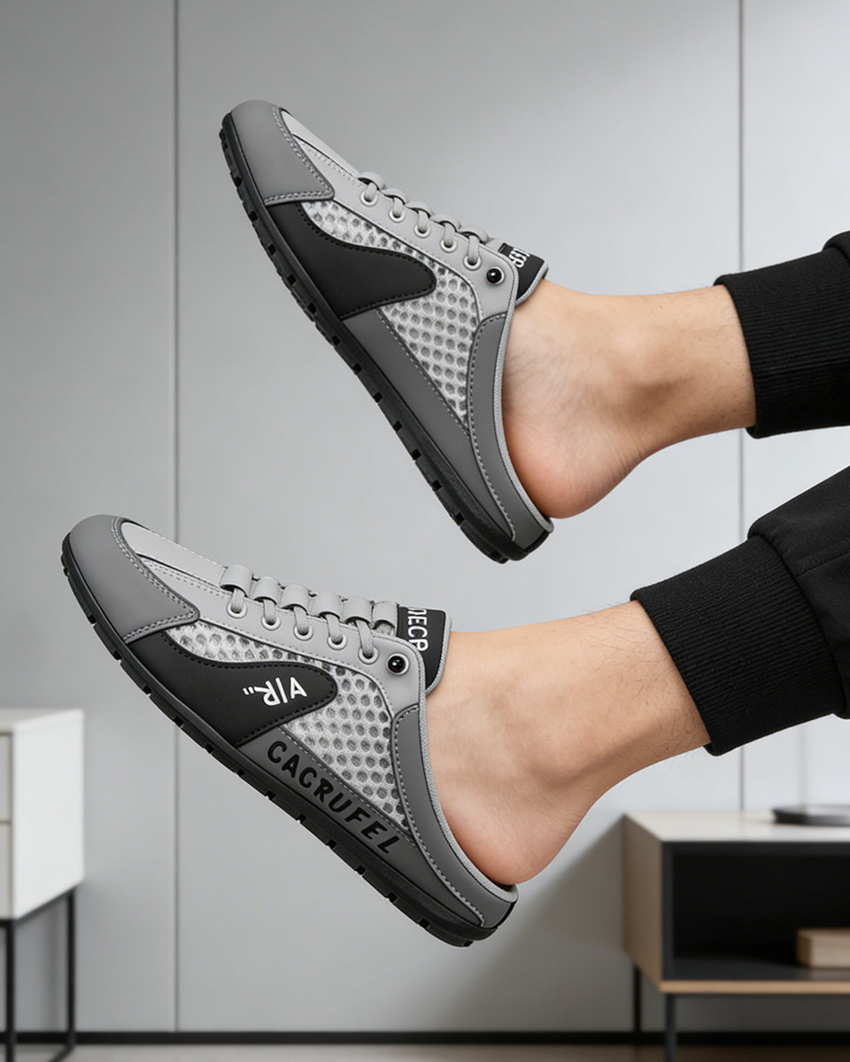【39–44】Nuevas zapatillas deportivas y chanclas de hombre para uso diario，Cómodas y modernas