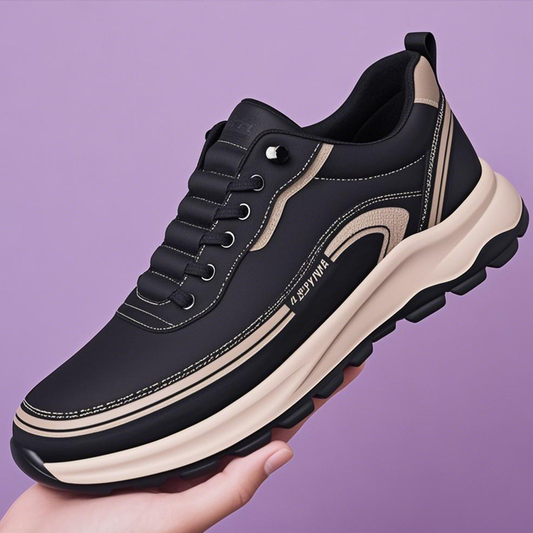 45% de descuento【39-45】Zapatillas deportivas de piel resistentes al agua y a la suciedad con suela suave para máxima comodidad._3999496