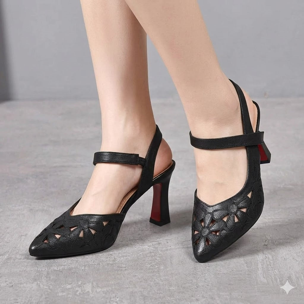 🥰Najniža cijena ograničeno vrijeme💥【Iznenađujuća posebna ponuda s popustom od 50%】🔥【35-41】Udobne jednobojne visoke pete sa šiljatim prstima