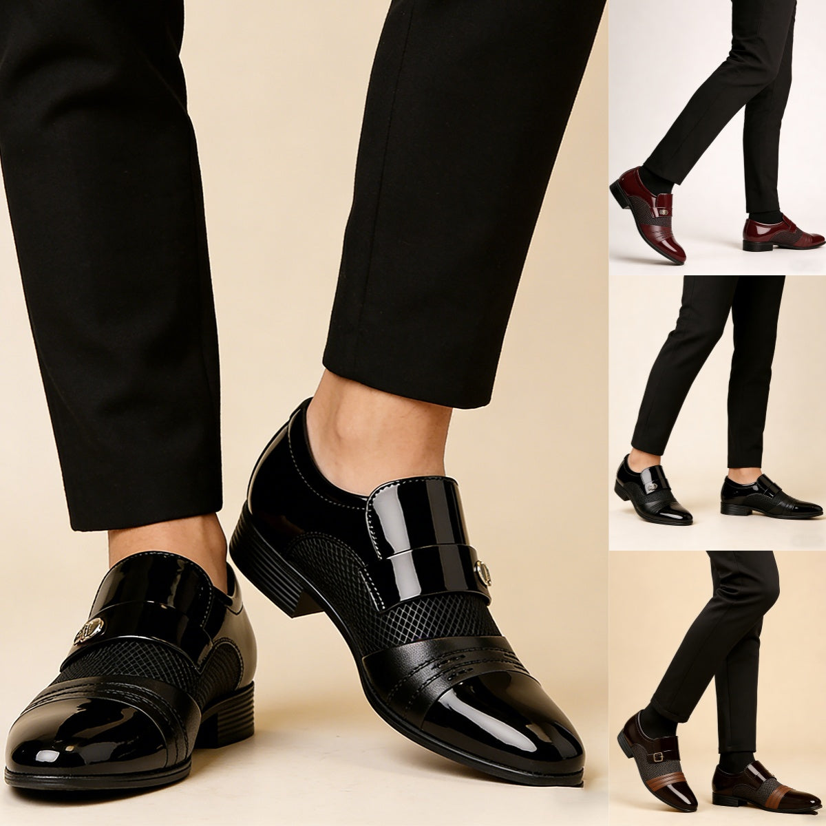 【Oferta especial】【38-48】Nuevos zapatos de negocios para hombre 2026.