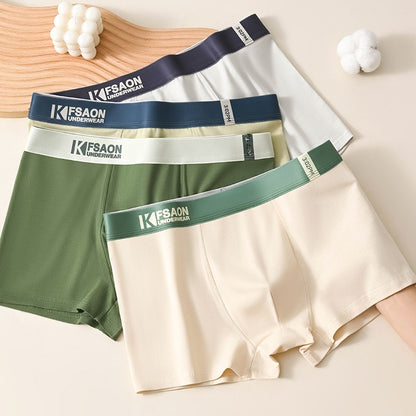 Calzoncillos bóxer de tiro medio para hombre, cómodos y transpirables (paquete de 6)