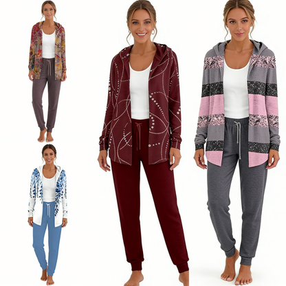 Nuevo conjunto de algodón sencillo para otoño e invierno 2026