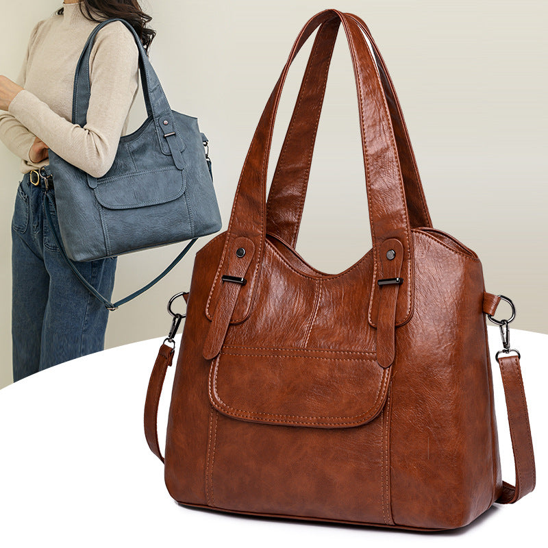 【Oferta de tiempo limitado】👜👜2024 Bolso de mujer de moda en piel suave._3846230