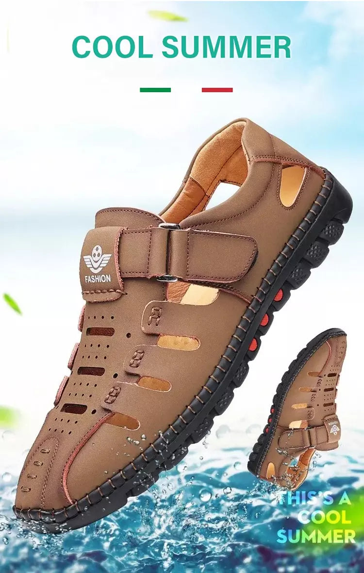 【Descuento por tiempo limitado】【38-44】2026 verano nuevos zapatos casuales huecos transpirables para hombres suela suave