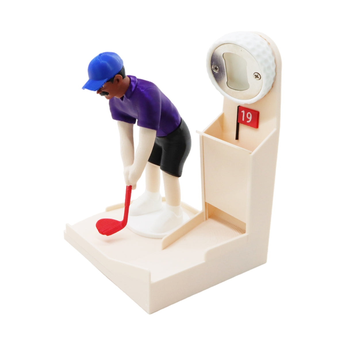 🔥 Nu rata oferta, reducere de 50%! ⛳🏌️✨ Desfăcător de sticle amuzant cu tematică de golf