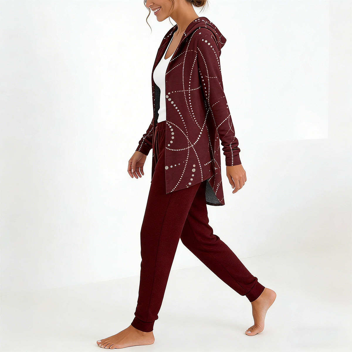 Conjunto femenino minimalista 2026, camiseta + pantalones