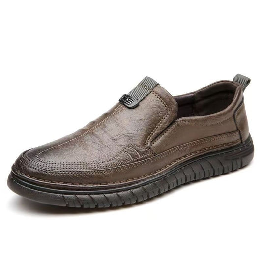 【39-44】Zapatos casuales de piel, suela suave, antideslizantes