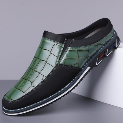 【38-50】Zapatos Mocasines de Cuero de Verano para Hombre - Sin Cordones y Transpirables