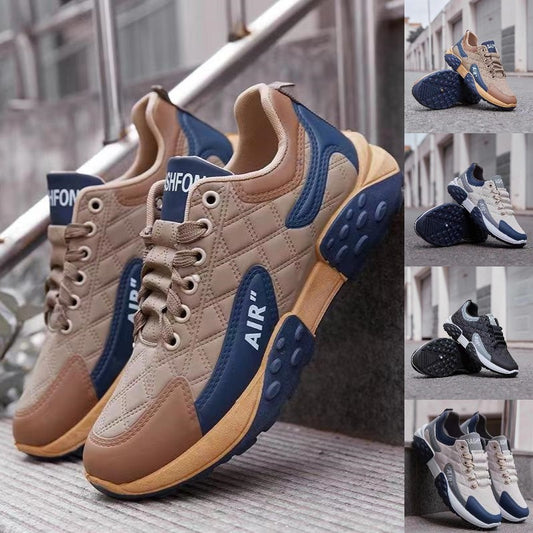 【39-44】2024 Zapatos casuales de cuero genuino para hombres_3846459