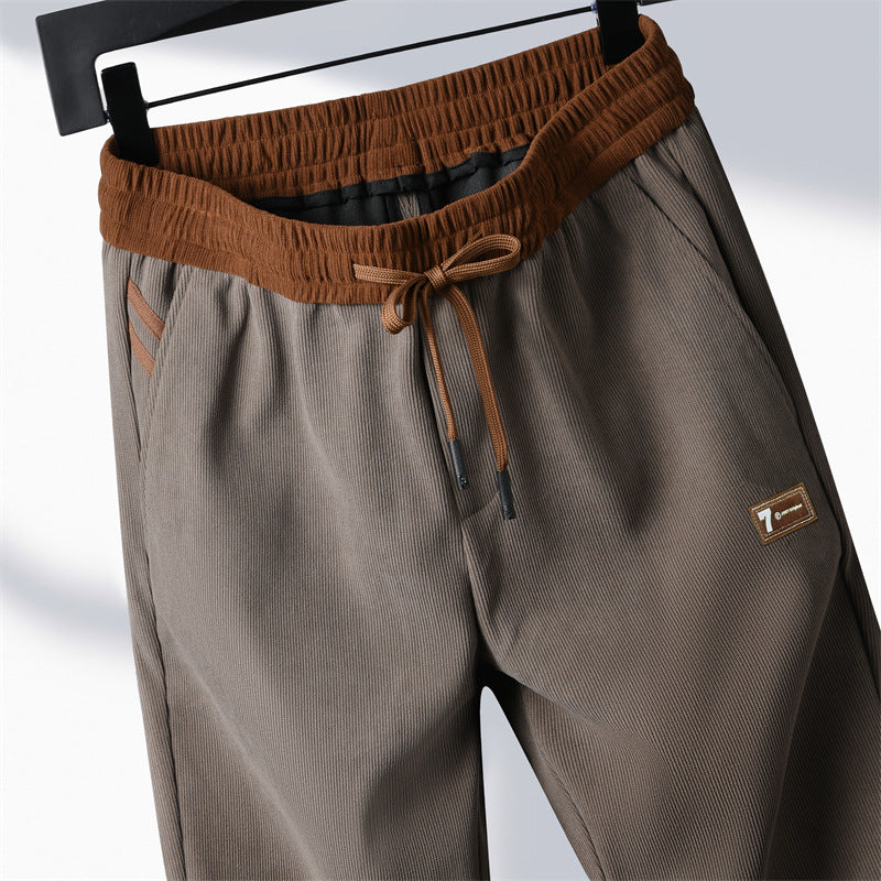 【Pack de 2】Pantalones casuales de algodón puro de alta calidad, modelo nuevo