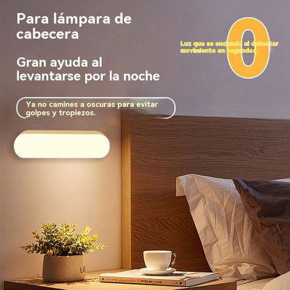 【Juego de 2 piezas】Luz LED inteligente con sensor de presencia, fácil de cargar y práctica.