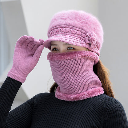 💥Modni set: kapa, šal i rukavice – Topli pliš za jesen i zimu · Besplatna dostava