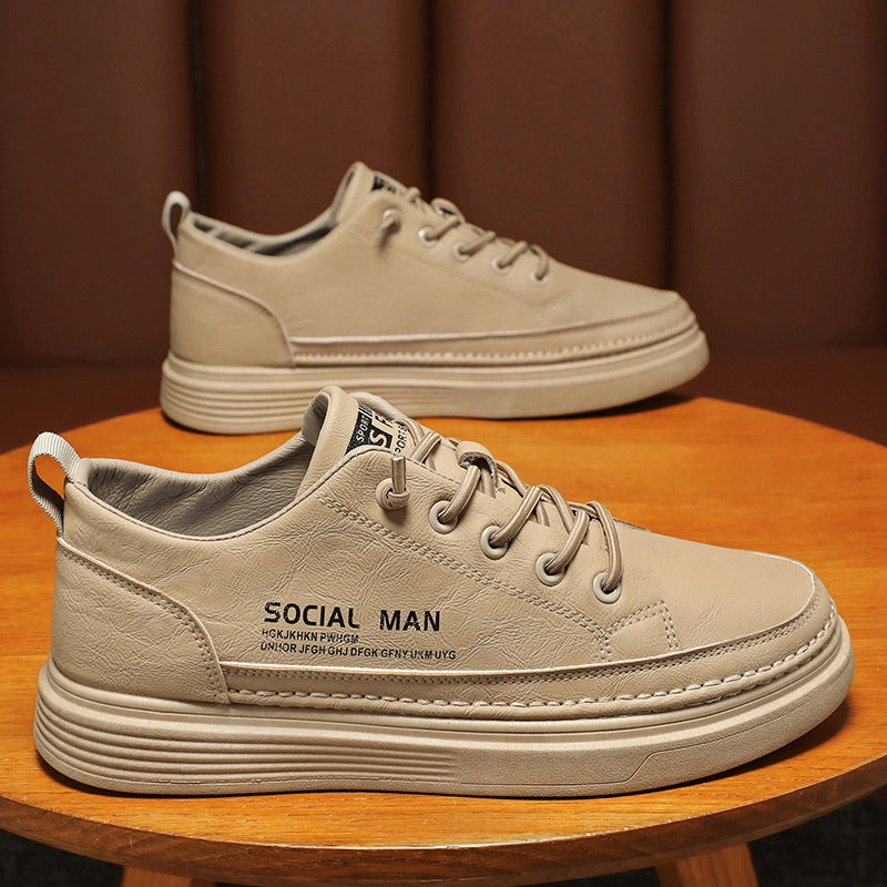 【39-44】 2025 Primavera Nuevos zapatos de cuero de cuero de vaca suave Zapatos casuales_3931785