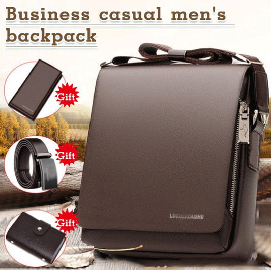 🔥Bolso de hombro para hombre Bolso de negocios informal [Oferta por tiempo limitado] 3861613