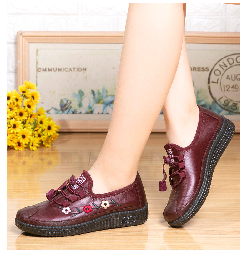 ⏳【45%OFF】⭐️【36-40】🔥Zapatos casuales de mujer, modernos y cómodos, de suela blanda, antideslizantes e impermeables.