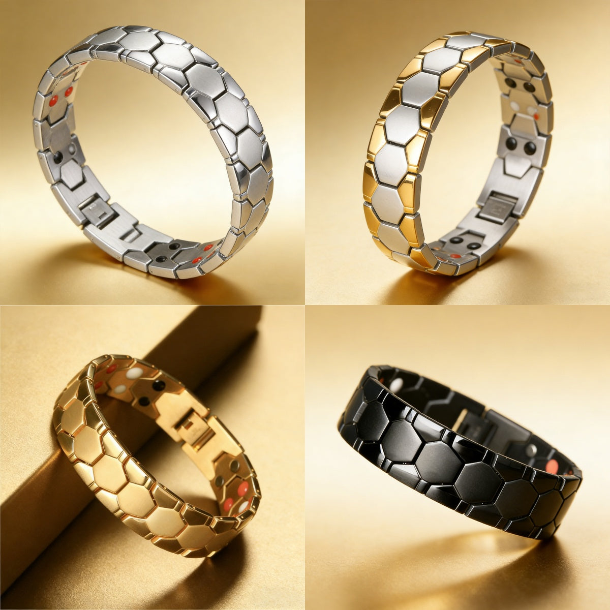 【Oferta por tiempo limitado】 Pulsera magnética desmontable