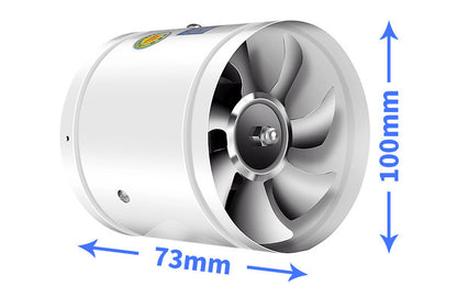 【Súper Succión】Ventilador de escape multifuncional, fuerte y silencioso_3841165