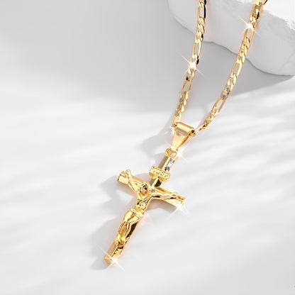 Collar con cruz de Jesús