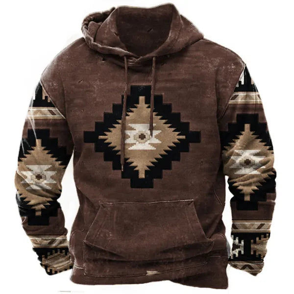 Sudadera con capucha 3D para hombre Manga larga Otoño Invierno Resistente al frío-3851318