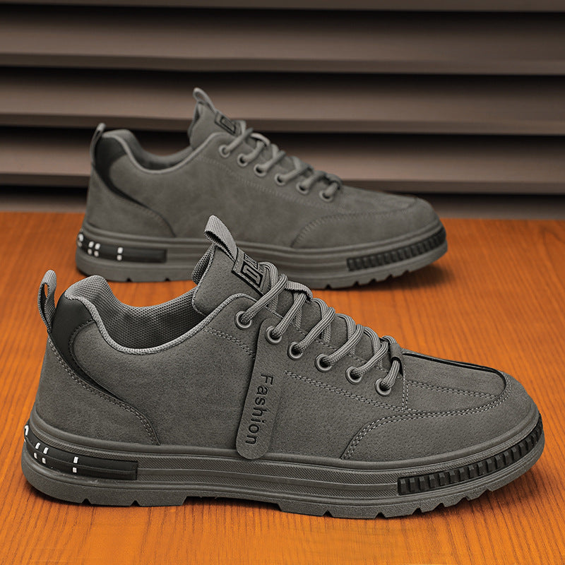 【39-44】Otoño 2024 Zapatos deportivos casuales de cuero suave para hombres_3854200