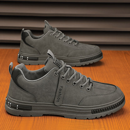 【39-44】Otoño 2024 Zapatos deportivos casuales de cuero suave para hombres_3854200