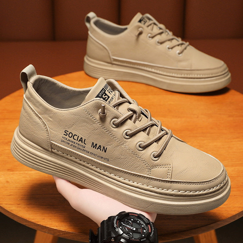 【39-44】 2025 Primavera Nuevos zapatos de cuero de cuero de vaca suave Zapatos casuales_3931785