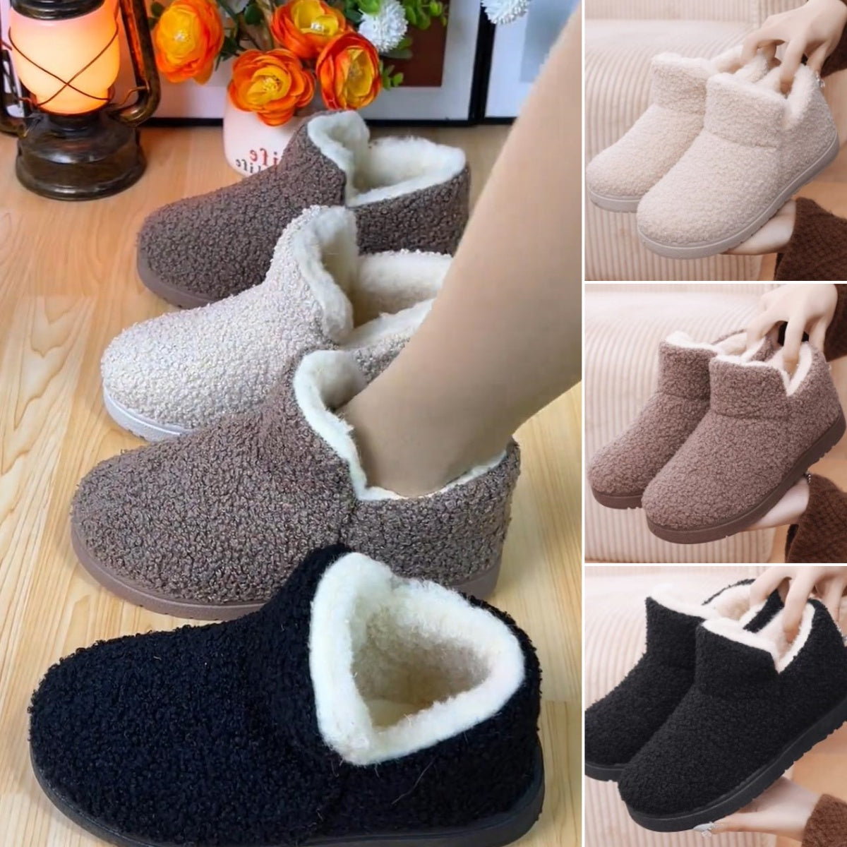 【35-41】Botas de nieve cálidas hechas de lana y terciopelo.3855737